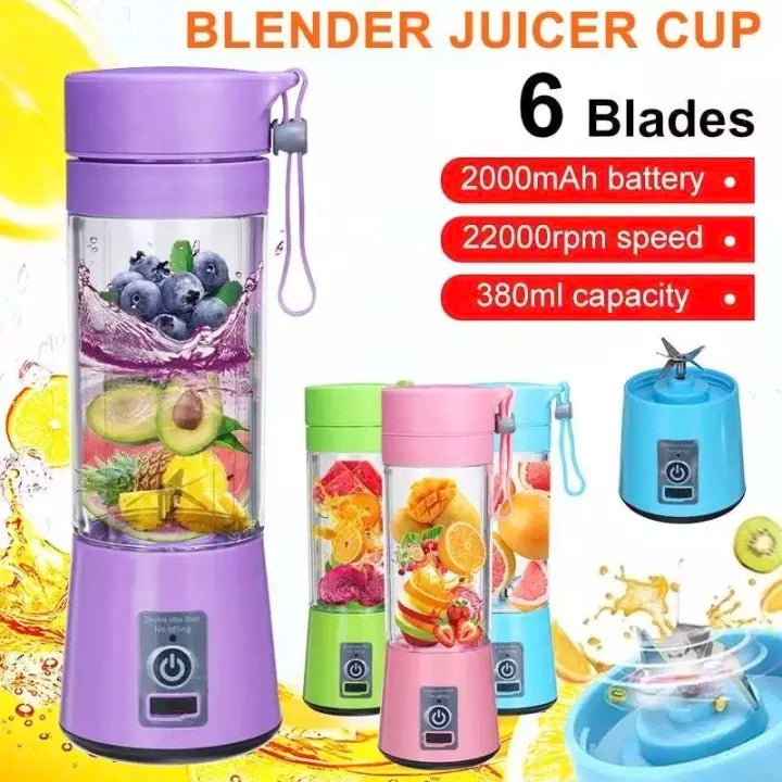 Mini Portable Electric Juicer Blender