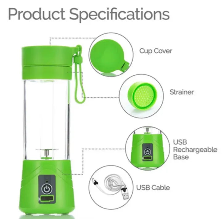 Mini Portable Electric Juicer Blender